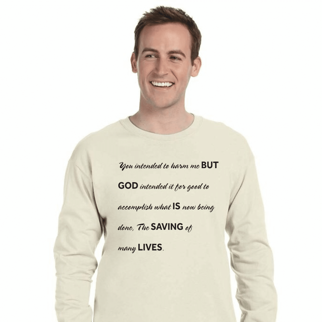 Genesis 50:20 Natural LS Tee